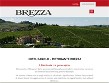 Tablet Screenshot of hotelbarolo.it